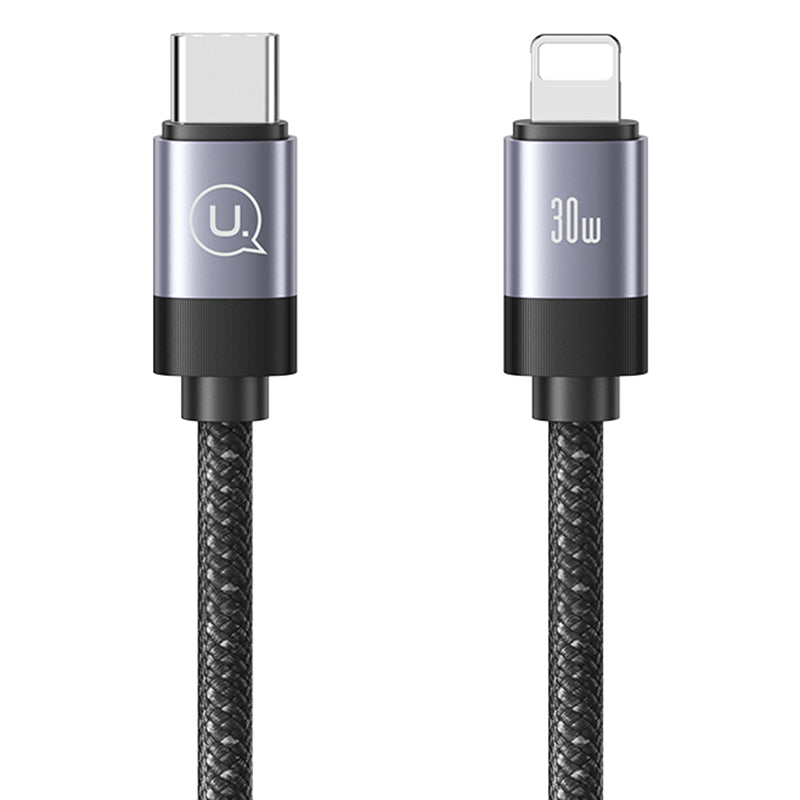 USAMS Rui Series SJ705 Magnetic Charging Cable Type-C To Type-C 30W 1m Data Cable USAMS Rui Series SJ705 Magnetic Charging Cable Type-C To Type-C 30W 1m Data Cable